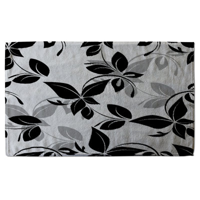 Cotton Floral Waffle Kitchen Towel