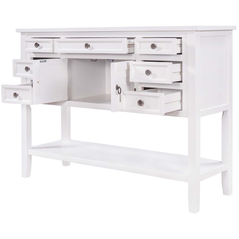 Table buffet Chidera, Blanc