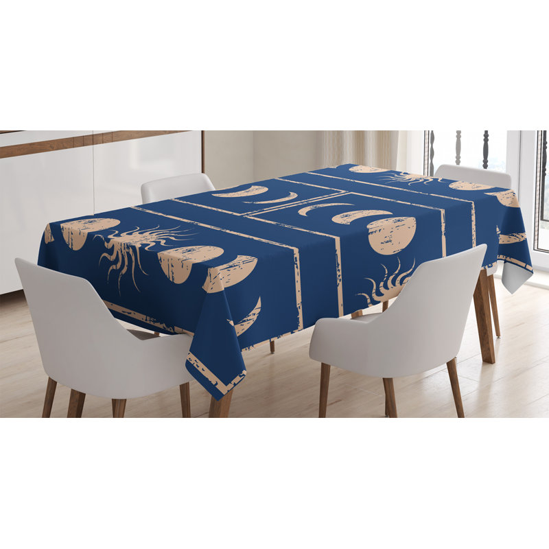 Geometry Tablecloth, 84" L x 60" W