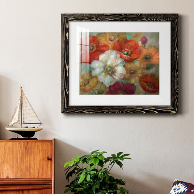 Poppycentric - Peinture encadrée