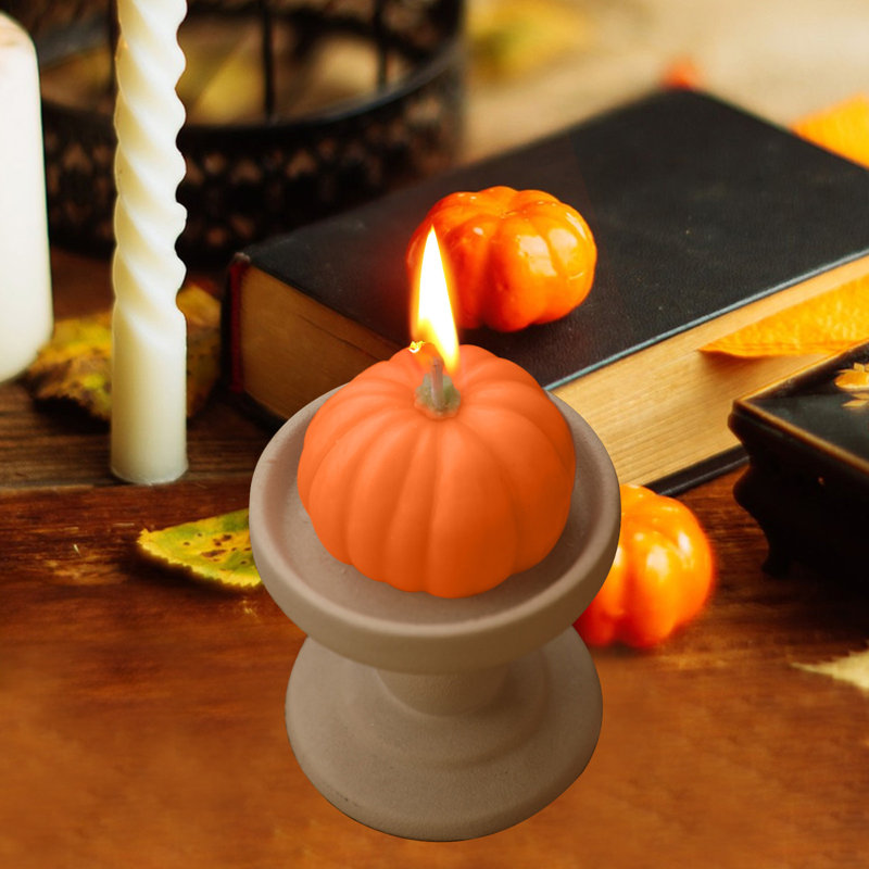 Bougie parfumée d'Halloween citrouille d'Halloween