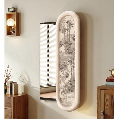 Miroir mural Mid-Century