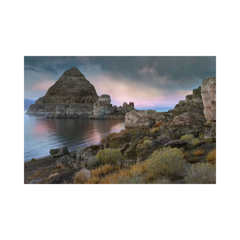 Pyramid Lake, Nevada by Tim Fitzharris - Wrapped Canvas Print, 20.32 cm H x 30.48 cm W