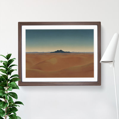 Animated Desert - Single Picture Frame Print