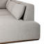 Adler Outdoor 4PC Sectional-LAF Bumper Chaise-Concha Fog-1129653595