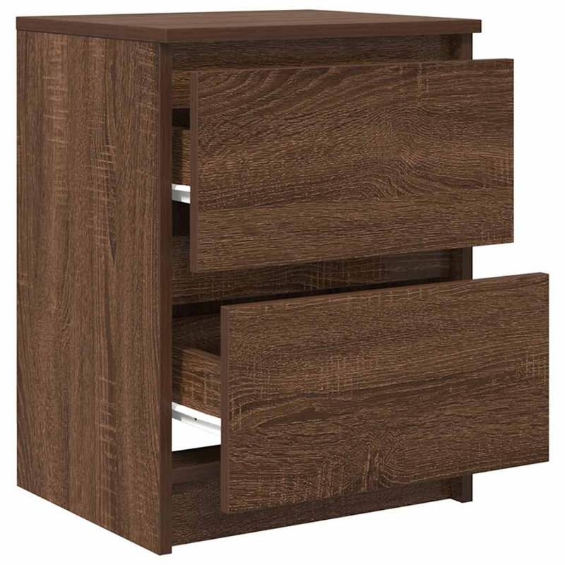  TV Cabinet 35x54 Cm Engineered Wood, 40 cm, Brown Oak