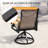Patio Dining Set with  Aluminum Dining Table and Sunbrella Swivel Rocking Dining Chairs (Set of 9)-112292499-112292498