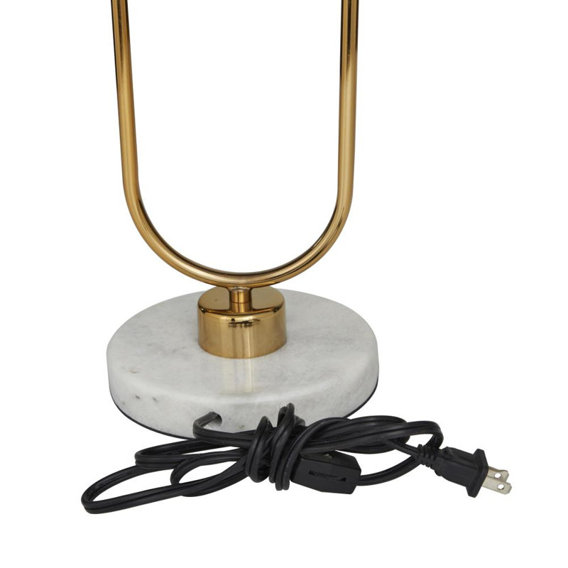 Lampe de table contemporaine Amrita, Doré