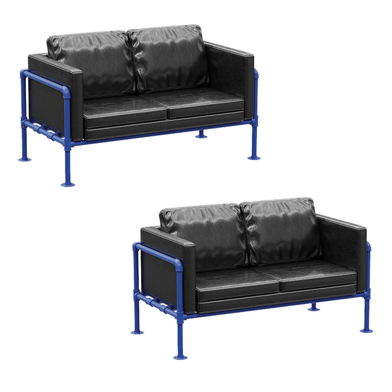 Banc de bar moderne de style industriel pour deux