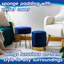 Harbour Housewares - Round Velvet Pouffe-131407433