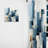Soren Blue And White Nautical Shapes V - Coastal Minimalism Curtain - Velvet Room Darkening - 1 panel-2085162302