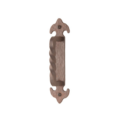 Hand Forged Iron Door Handle