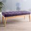 Mauve style Mid-Century - siège confortable, structure solide en bouleau