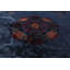Tapis bleu unique de 10 pi x 13 pi 6 po