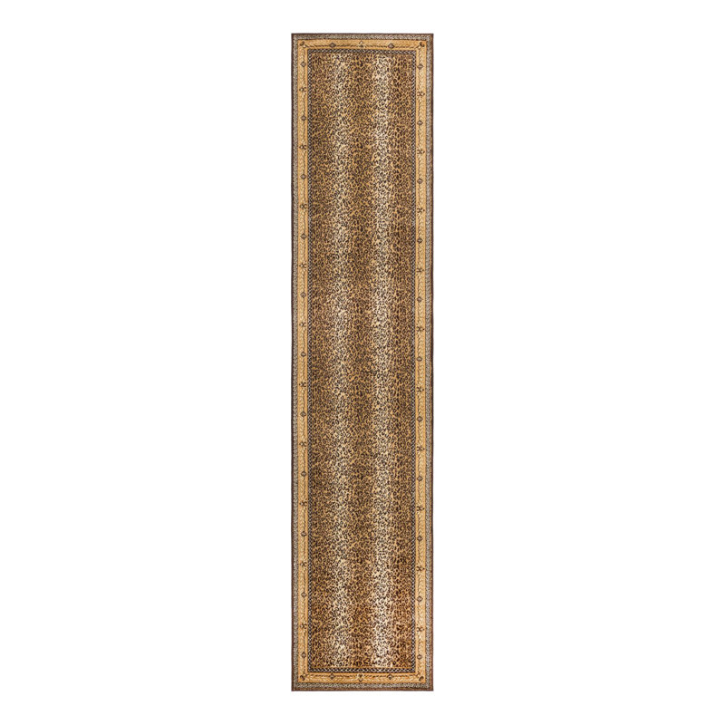 Animal Print Indoor Rug, Runner 2'7" x 12'