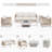 Outdoor Seating Group With Fire Pit( Set Of 5)-159762486