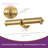2-Light Dimmable Modern LED Wall Sconce with Rotatable Cylindrical for Kitchen