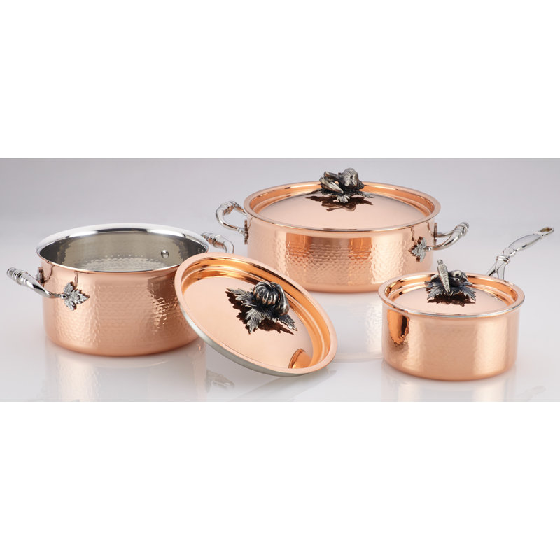 Ruffoni Opus 6 Piece Cupra Cookware Set