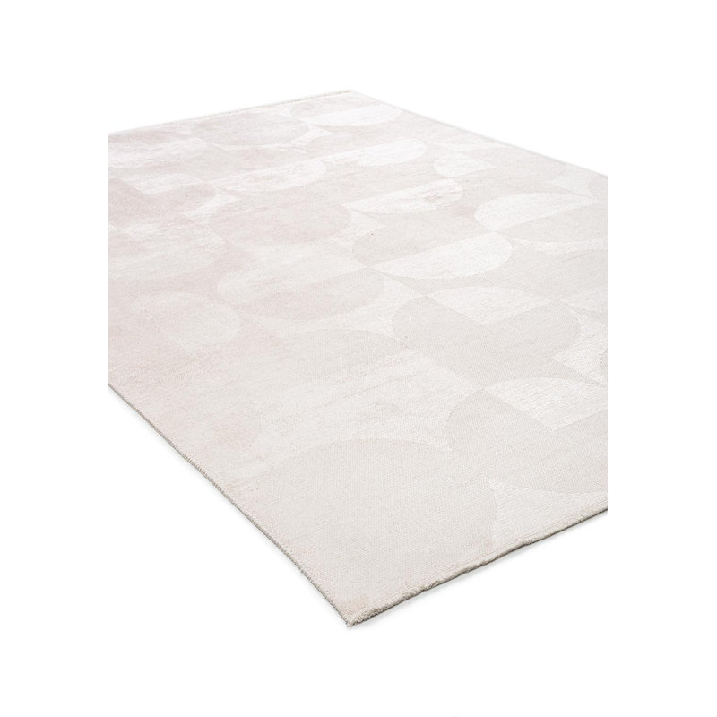 Modern Abstract Polka Dots Rug, Rectangle 9' x 12'