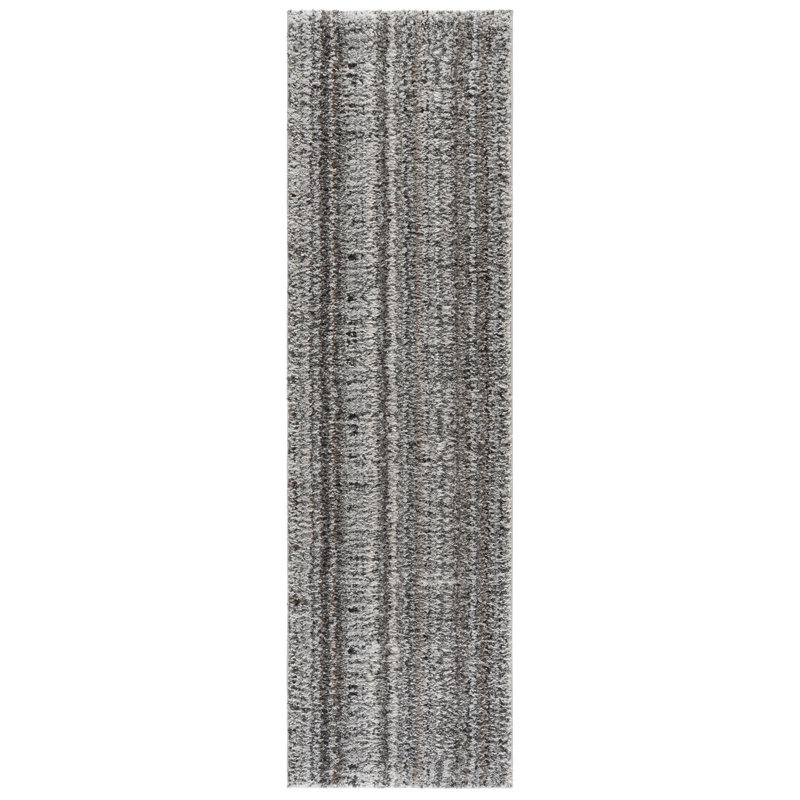 Everett Shag Performance Solid Color Indoor Rug, Runner 2'3" x 8'