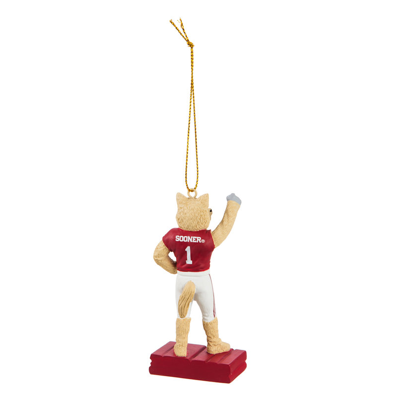 Ornement suspendu en forme de mascotte University of Oklahoma
