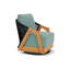 Alpine Outdoor Teak Swivel Armchair-7167845