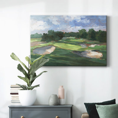 Golf Course Study III-Gallery Wrapped Canvas
