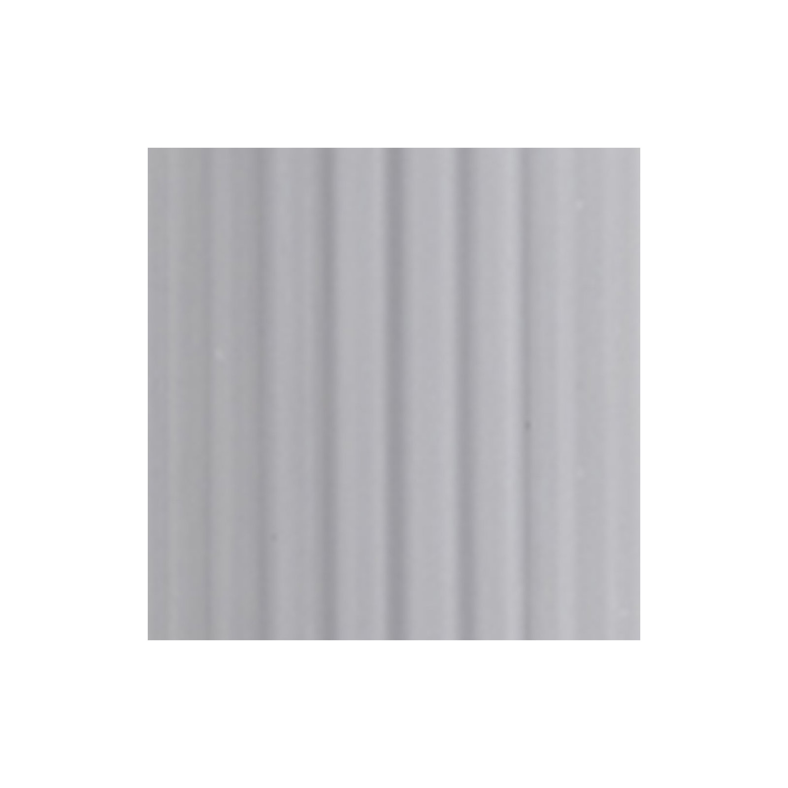 Grecian Collenette Unscented Taper Candle, 7" H x 1.25" W x 1.25" D, Gray