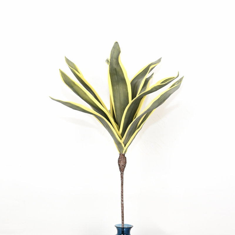 32 "branche de feuille de fer artificielle brésilienne pour le remplissage de vase, Bouquet en vrac de long feuillage de ferme pour les décorations de table de centre de table de bureau à domicile