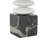 Cole And Grey Marble Stacked Stone Abstract Sculpture With Black Block Base