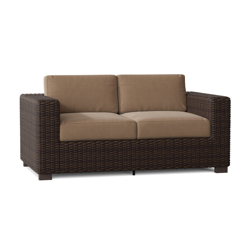 Montecito Outdoor 2 - Seat Loveseat, Canvas Heather Beige Sunbrella® Canvas