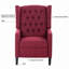 Fauteuil inclinable manuel de 27,16 pouces de large avec une stabilité des couleurs élevée et trois positions réglables pour un confort ultime