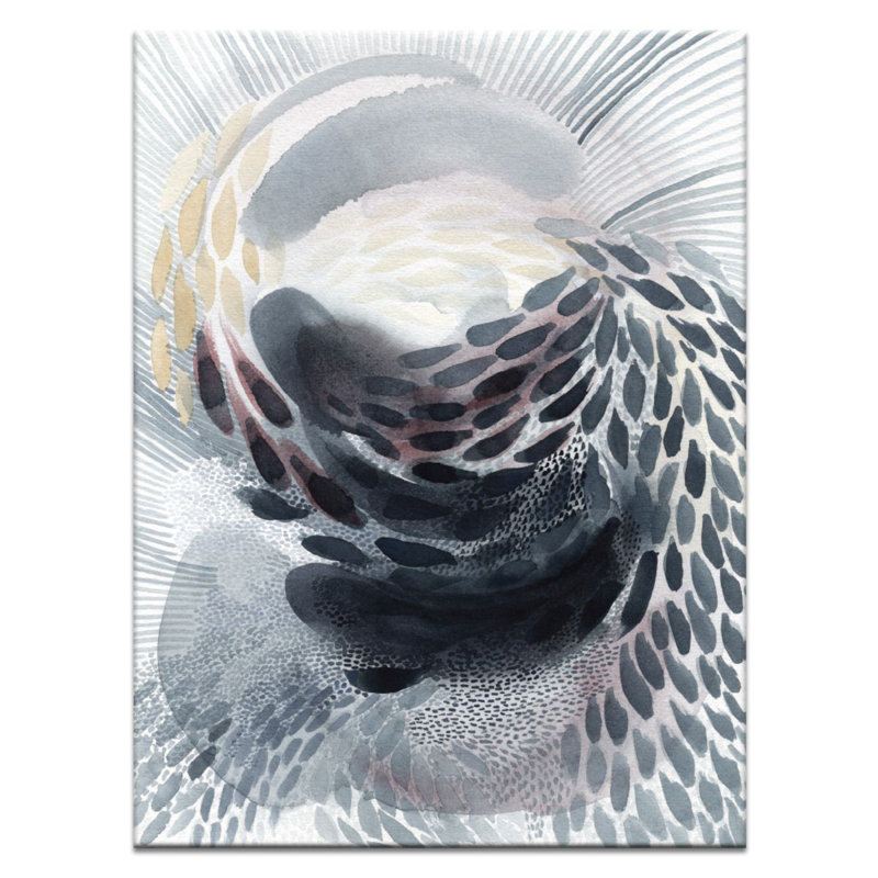 Painting on Canvas, 51cm H x 41cm W, Wrapped Canvas