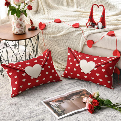 Ensemble de 2 valises décoratives pour la Saint-Valentin