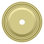 Deltana BPRC150U3 Base Plate for Knobs, 1-1/2" Diam. in Polished Brass