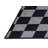 Machine Washable Checkered Gray Area Rug-1662507174