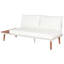 5 Seater Garden Sofa Set Off-White Mondello