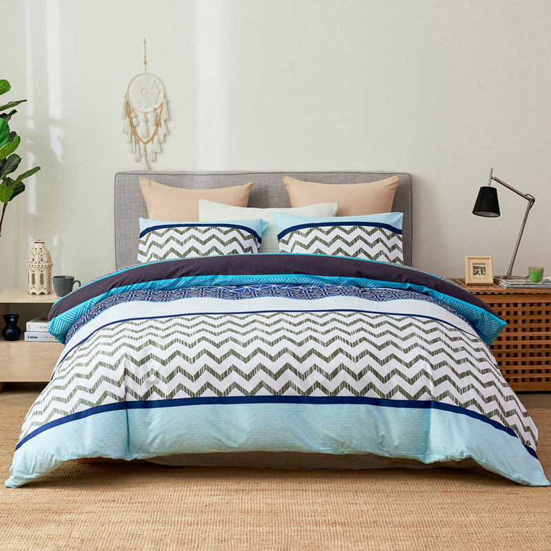 Literie , Housse de couette pour très grand lit et 2 taies
