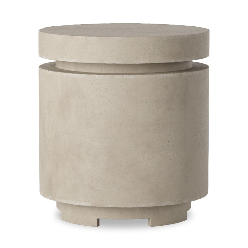 Enceinte de propane en béton pour rangement de propane H 22 po x l 20 po Jolin, Béton naturel