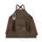 BBQ Apron with Tools & Bottle Opener - Heavy Duty Distressed Waxed Canvas