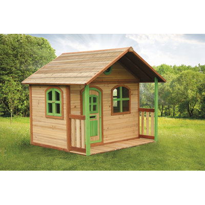 AXI 180cm W x 173cm D Outdoor Hemlock Wood Playhouse