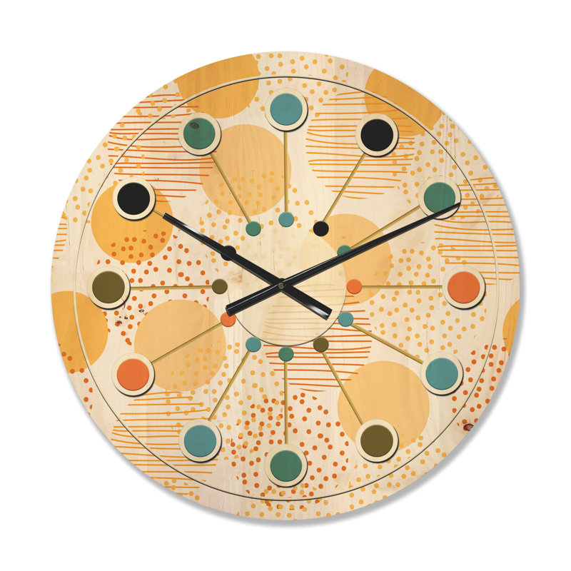 Horloge murale circulaire, Moyenne