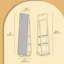 Bitha Freestanding Jewelry Armoire-1534262662