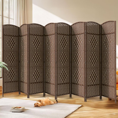 6 pi Pare-étincelles haute pliable extra large avec double tissage en losange et pièce autoportante