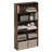 Furinno Basic 5-Tier Open Shelf Bookcase, Bookshelf, Storage Organizer, 7 x 24 x 44, Amber Pine-116834287