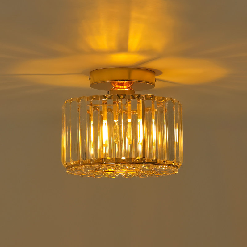 Addah Crystal Flush Mount