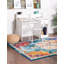 Tapis oriental bleu / rouge-250801672