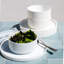 Assiette plate Mesa PP - blanc - 10 po