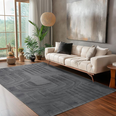 ZUMRUT Oval living room rug