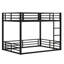 Metal Bunk Bed For Teens And Adults,Space-Saving